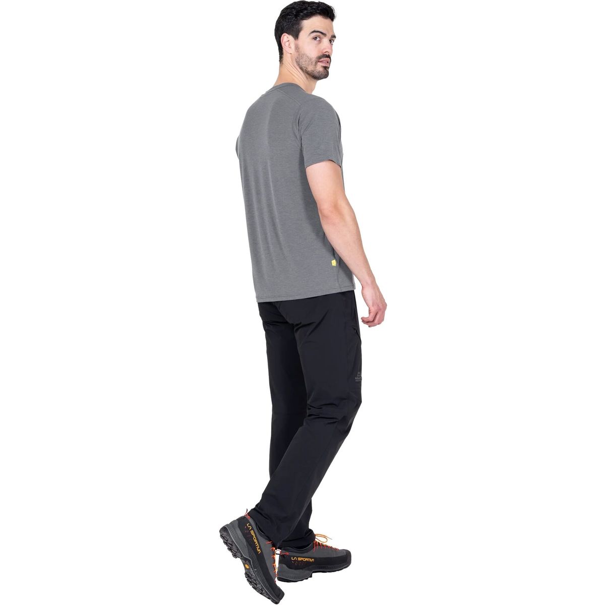 Mountain Equipment Headpoint Emblem Mens Tee flint grey (Me-01183) L ME-008500-Me-01183-L