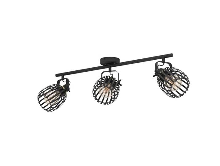 EGLO Deckenstrahler Segovia, 3-flammige Deckenlampe mit schwenkbaren Spots