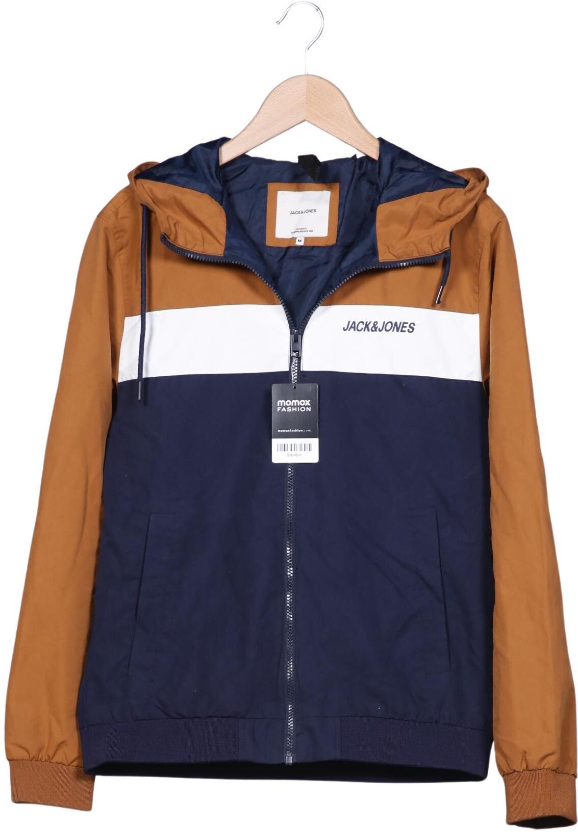 Jack & Jones Herren Jacke, Mehrfarbig, Gr. M, Synthetik - Second Hand