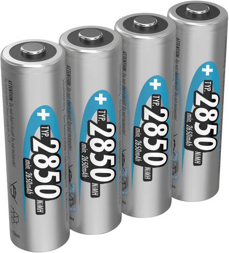 Ansmann HR06 Mignon (AA)-Akku NiMH 2650 mAh 1.2V 4St.
