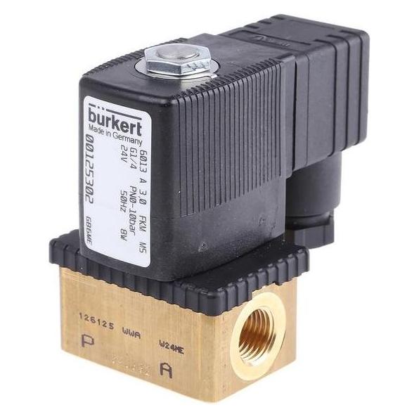 Bürkert Magnetventil 2/2-Wege G1/4 24VAC (125302)