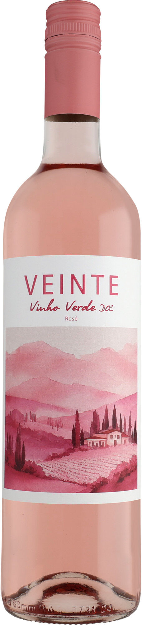 Casa Santos Lima Veinte Vinho Verde Rosé 2025 9% Vol. Roséwein Halbtrocken aus Spanien