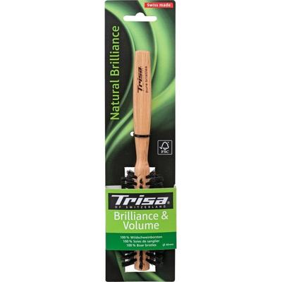Trisa Natural Brilliance Haarbürste rund 1 St Bürste