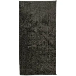 vidaXL Teppich ISTAN Hochflor Glänzend Anthrazit 100x200 cm