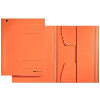 LEITZ Jurismappe A4, orange, 3 Klappen, Fassungsvermögen: 250 Blatt, Karton: 430g