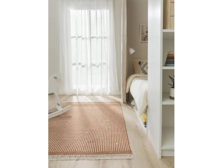 benuta Lytte Kinderteppich Bruno - Braun 120x170 cm - Baumwolle - Rechteckig - Pflegeleicht für Kinderzimmer