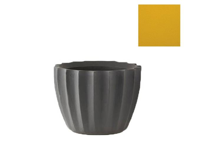 SLIDE vase STAR H 40 cm (Jaune - Polyéthylène)