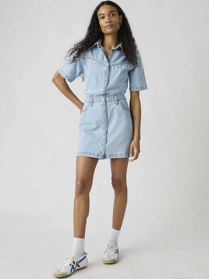 Levi's Jeanskleid in Hellblau - S