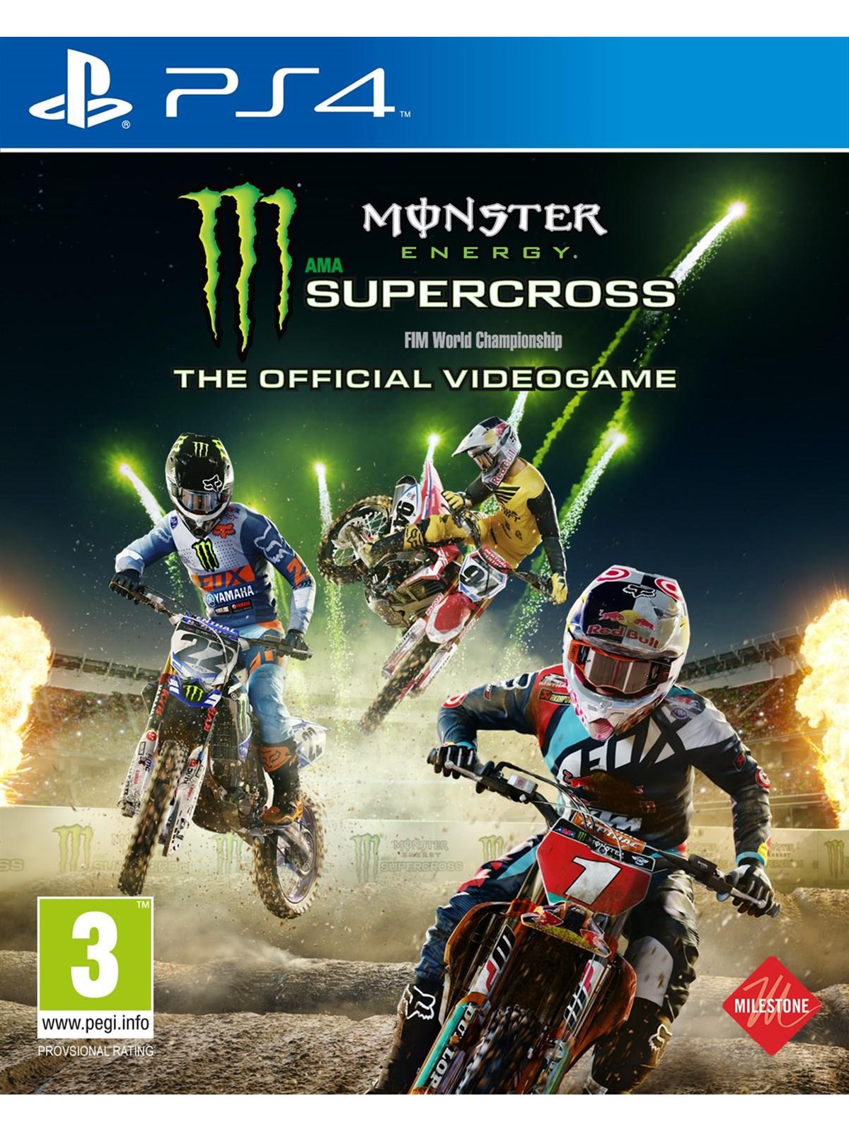 Monster Energy Supercross: The Official Videogame - Sony PlayStation 4 - Rennspiel - PEGI 3