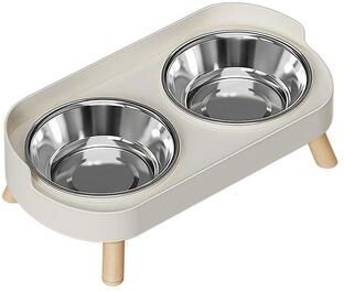 Uplifted Finds Zen Tier Duo Ergonomic Feeding Station white
