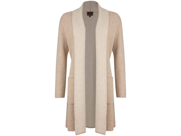 Cashmere Mantel ecru S