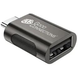 Alcasa USB-AD302 Kabeladapter USB 3.2 Gen.1 USB 3.0 Anthrazit
