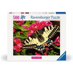 Ravensburger Puzzle 12001335, Colorful Animals - Schmetterling - 500 Teile Puzzle für Erwachsene und Kinder ab 12 Jahren
