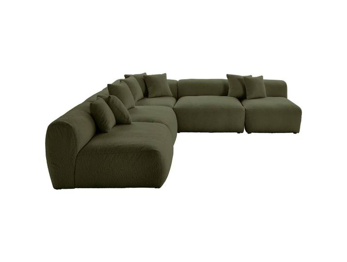 Ecksofa Bloom Olivgrün