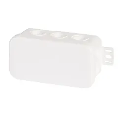 F-tronic Abzweigkasten IP54 2,5qmm Kunststoff E126ws 75x37x40mm quadrat Wand/Decke