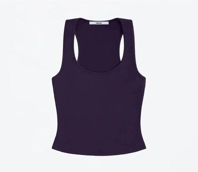 Daily Deals Depot X Back Sculpt Fit Backless Tank Top For Women Seamless Workout & Everyday Style purple m