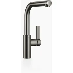 Dornbracht ELIO Einhebelmischer mit Pull-out-Funktion, Ausladung 235mm, 33840790-19, Farbe: Dark Chrome