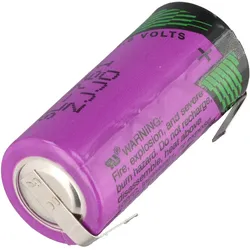 Tadiran Sonnenschein Inorganic Lithium Battery SL761/T mit Lötfahnen