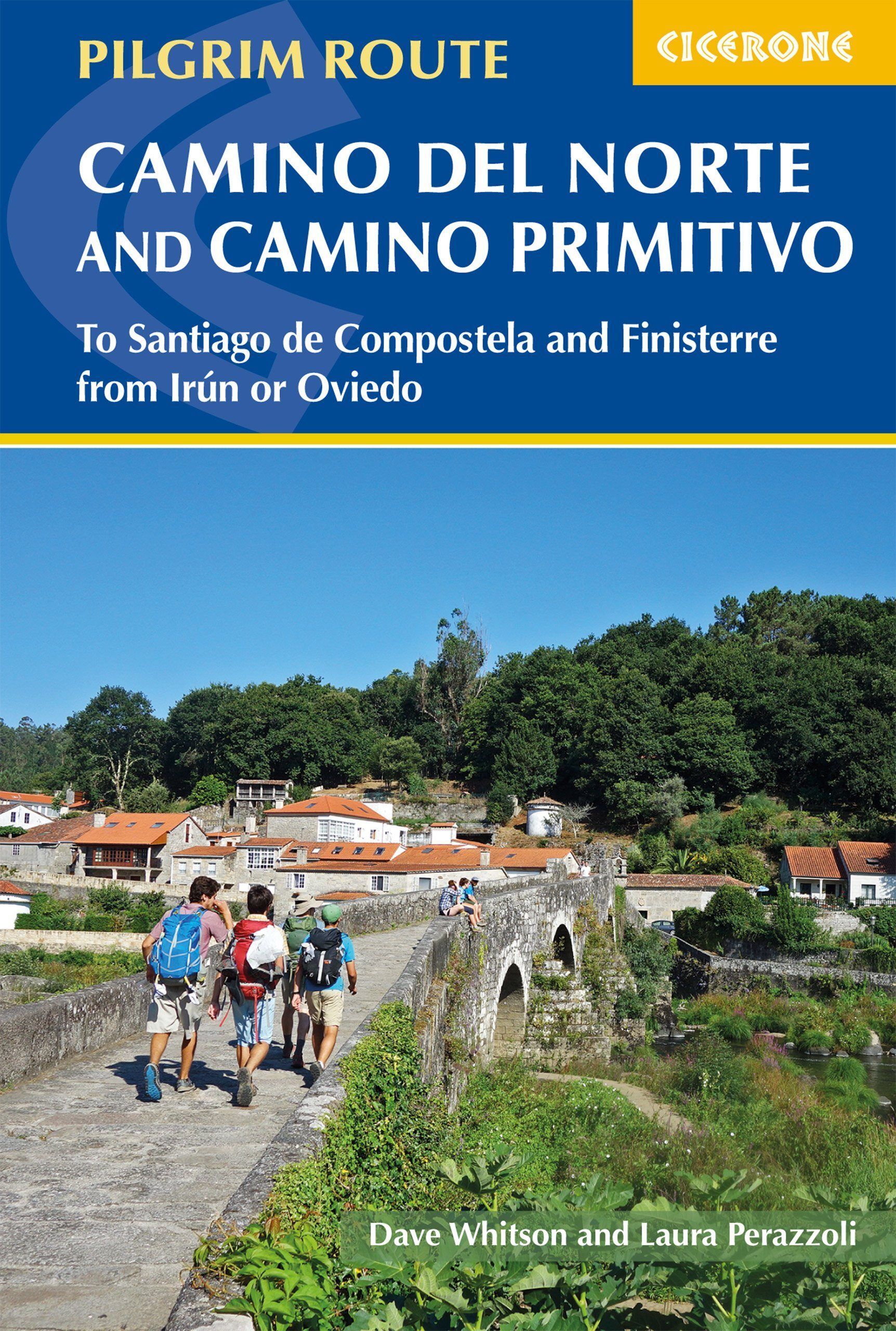 Guide de randonnées (en anglais) - Camino del Norte and Camino Primitivo   Cicerone