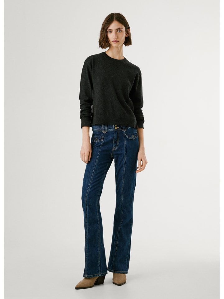 Pepe Jeans Pullover "Coraline" in Schwarz - XL
