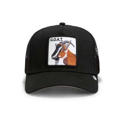 Snapback Cap GOORIN BROS. "Cap OG Trucker", Herren, bunt (the goat weiß), Obermaterial: 57% Polyester PES. 43% Baumwolle CO., Caps