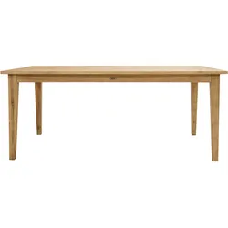 OUTFLEXX Dining-Tisch Borneo, Akazie gebürstet, natur, 220x100 cm, FSC®-zertifiziertes Produkt