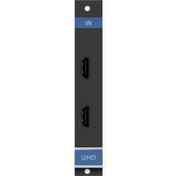 Kramer UHD-IN2-F16/STANDALO 4K HDMI-Eingangskarte 2-Kanal - 8.910 Mbps (2 Ports), Netzwerk Switch, Schwarz