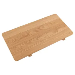 Actona Ansteckplatte Atlantic 2er Set Holz Braun Eiche