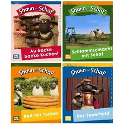 Shaun das Schaf 1-4, Kinderbücher