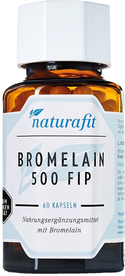 Naturafit Bromelain 500 Fip Kapseln 60stk