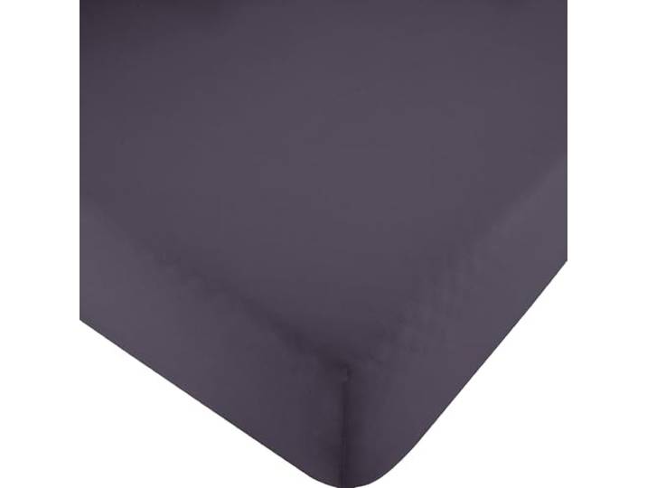 Erwin Müller Spannbettlaken, Spannbetttuch Renforcé Würzburg, Uni anthrazit Größe 120x200 cm - strapazierfähig, formbeständig, mit Rundumgummi