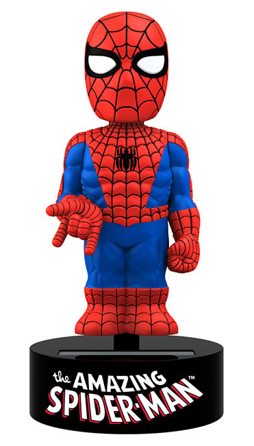 NECA Marvel Comics Body Knocker Spider-Man Wankelfiguur, 15 cm