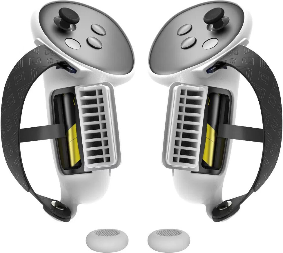 INF Meta Quest 3 Controller Silikon-Schutzhülle Weiß