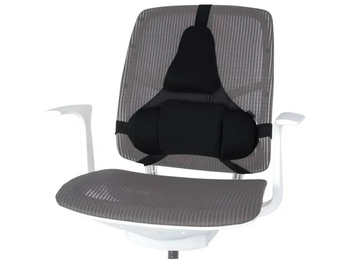 Fellowes® 8041801 Support dorsal Professional Series™ - 365 x 375 x 55 mm\, noir
