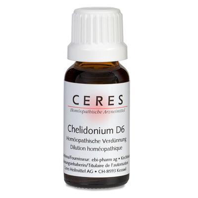 Ceres Chelidonium D 6 Dilution 20 ml