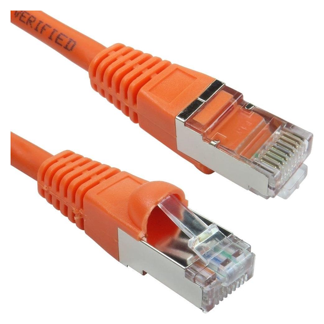 Cables Direct CDL 1.5m Cat6A Patch Cable -Orange (CAT6a, 1.50 m) (ART-101.5/O)