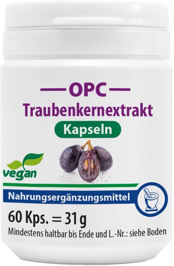 Pharma Peter Opc Traubenkernextrakt+Vitamin C Kapseln