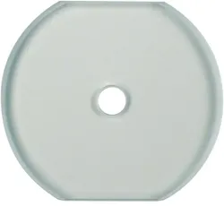 Hager Serie Glas,Mittelplatte f. HWM