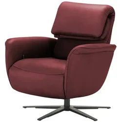 Hukla Relaxsessel  Yuna , rot , Maße (cm): B: 78 H: 88 T: 82.0