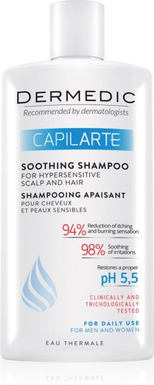 Dermedic Capilarte beruhigendes Shampoo für empfindliche und gereizte Haut 300 ml