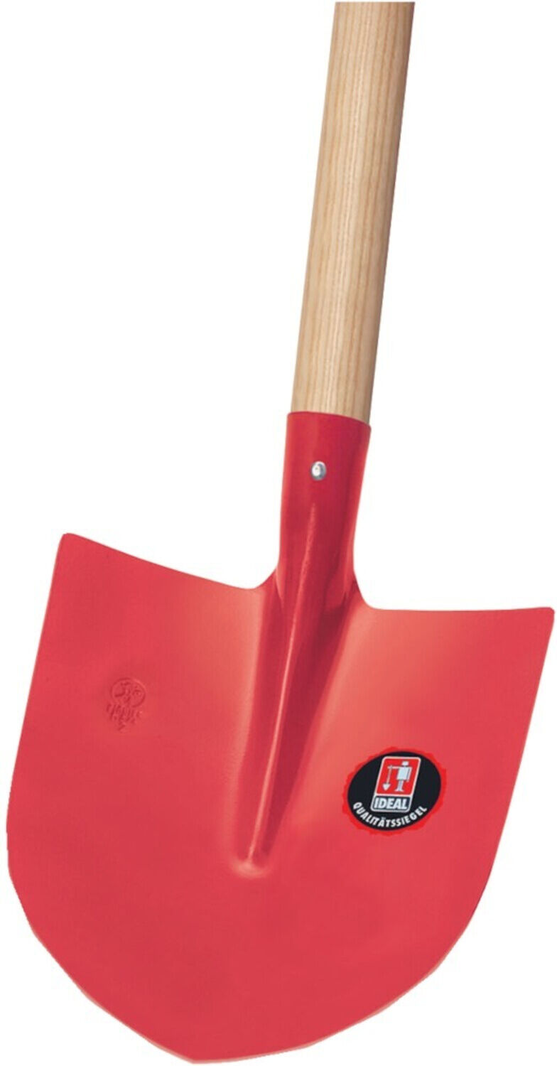 Ideal Frankfurter Schaufel m. E-Stiel, rot, Gr. 5 (51010527)