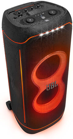 JBL PartyBox Ultimate Speaker Wireless Bluetooth e Wi-Fi Portatile per feste con giochi di luce 1100 W, Nero