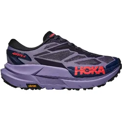 Hoka Damenlaufschuhe Mafate X, berry jam / squid ink Größe 40 - lila / 40