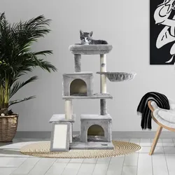 HOME DELUXE Kratzbaum RUBY Grau