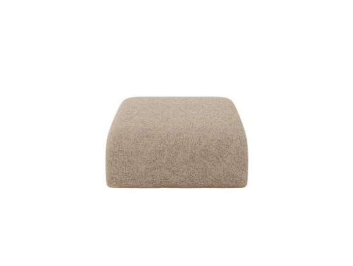 ALTDECOR Pouf Wohnzimmer Sitzhocker MIRA-PUF 91x89x40 Braun Sitzsack Cord Sitzpuff Pouf Hocker mit Füllung