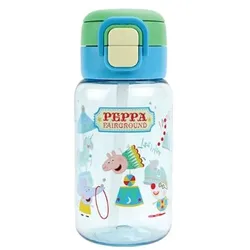 Nuby, Babyflasche, - Peppa Pig 2-in-1 Bottle - Blue - 550 ml (550 ml)