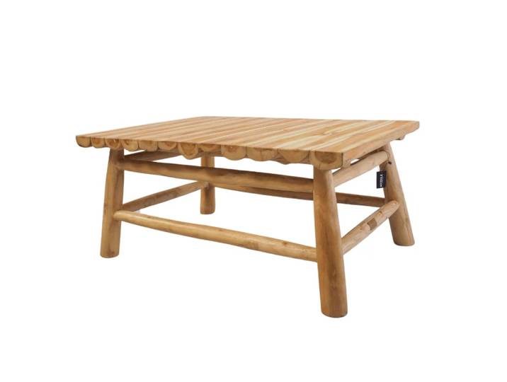 Table basse rectangle en teck
