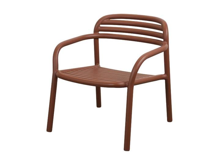 Cane-line Fauteuil lounge Bliss Desert red