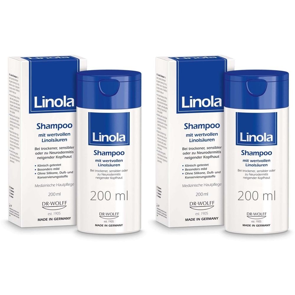 Linola Shampoo 2x 2x200 ml
