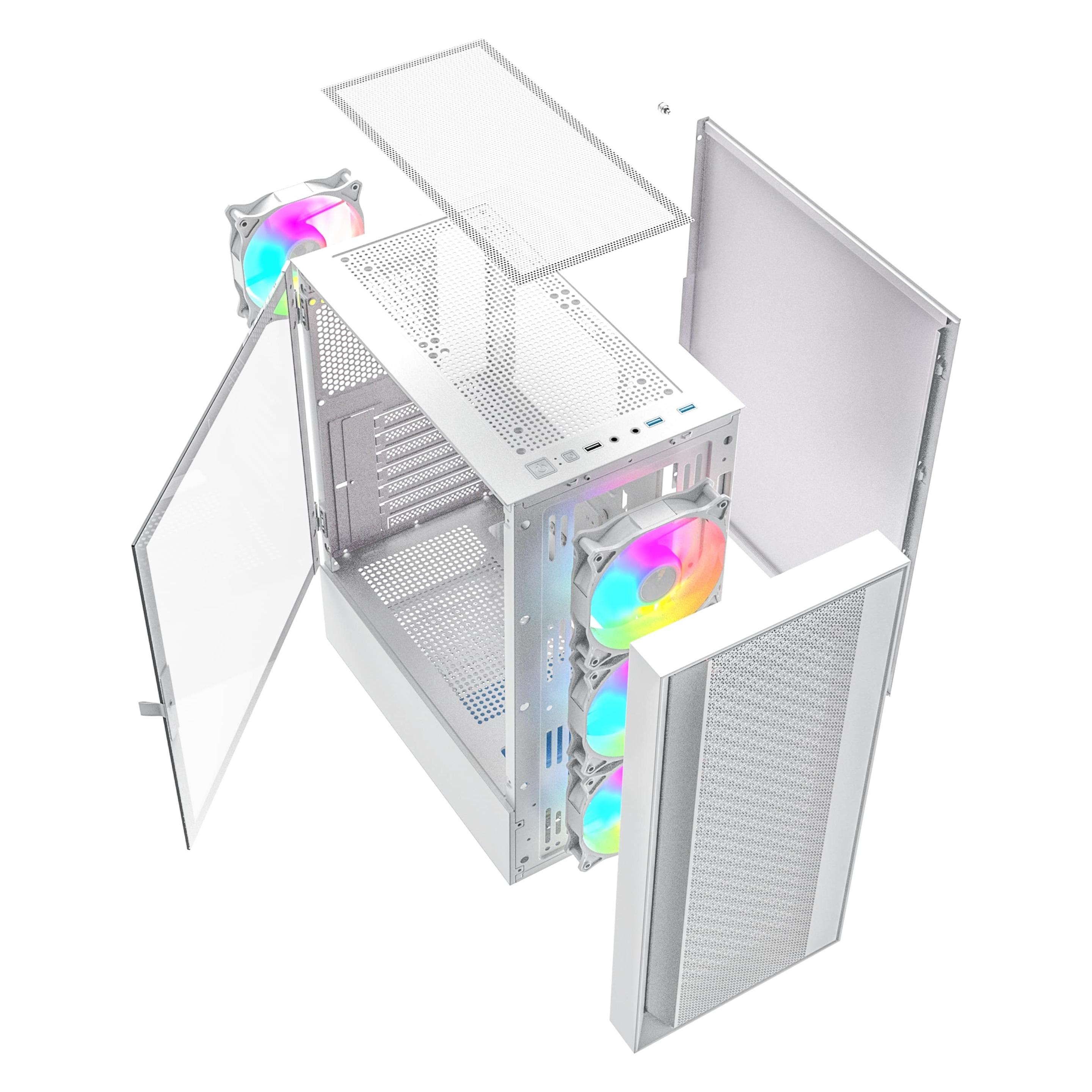 Gembird Fornax 4000 (ATX, ITX, Mini-ATX) (CCC-FC-4000W)